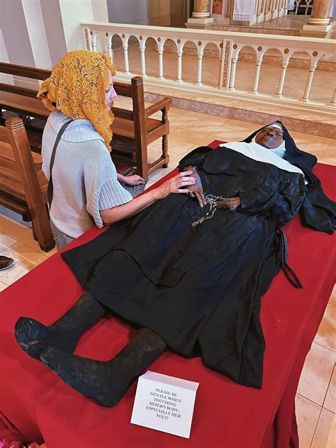 Pilgrims visit the body of Sister Wilhelmina Lancaster, foundress of the Benedictines of Mary, Queen of Apostles, in Gower, Missouri. EWTN News. In the interview, Mother Cecilia called what’s ...